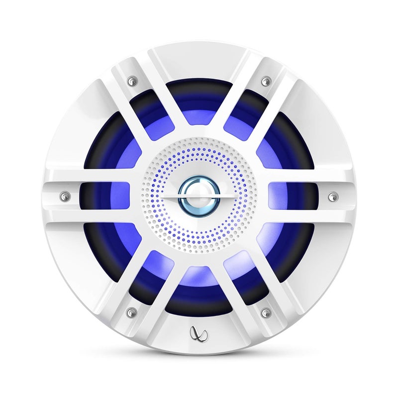 Infinity KAPPA6120MAM - Kappa Marine KAPPA6120M White 6.5" Premium 2-Way RGB LED Coaxial Speakers - Image 5